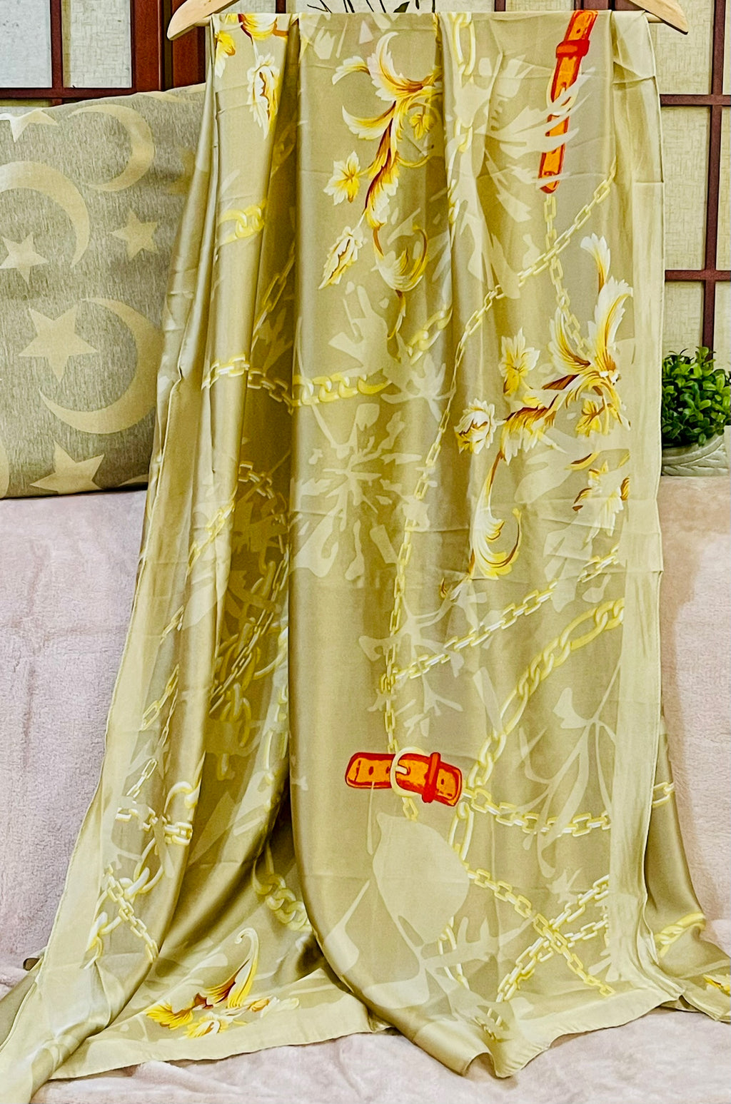 Silk Chain Scarf