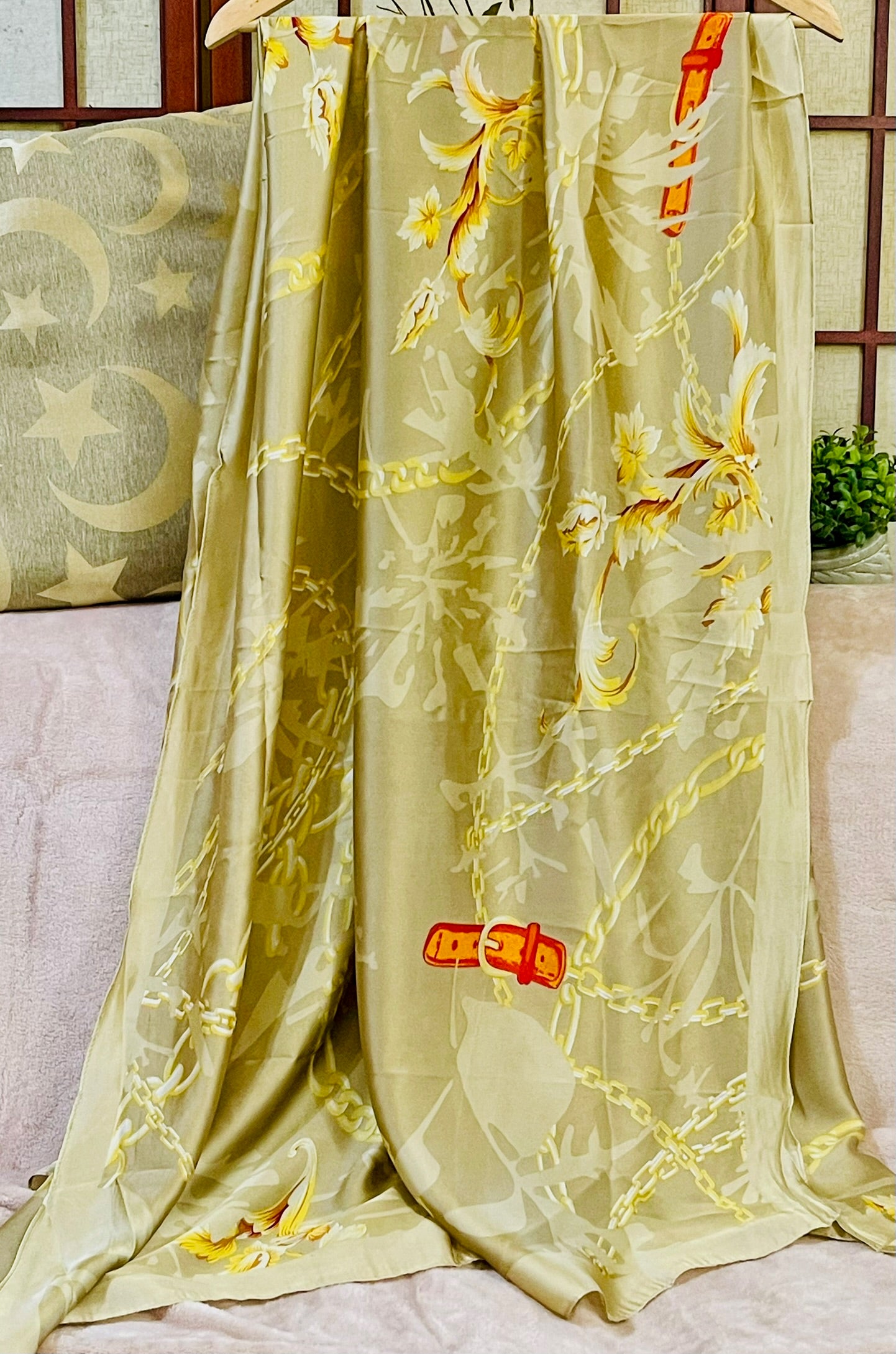 Silk Chain Scarf