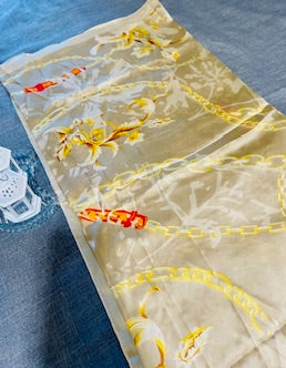 Silk Chain Scarf