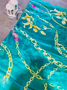 Silk Chain Scarf