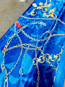 Silk Chain Scarf