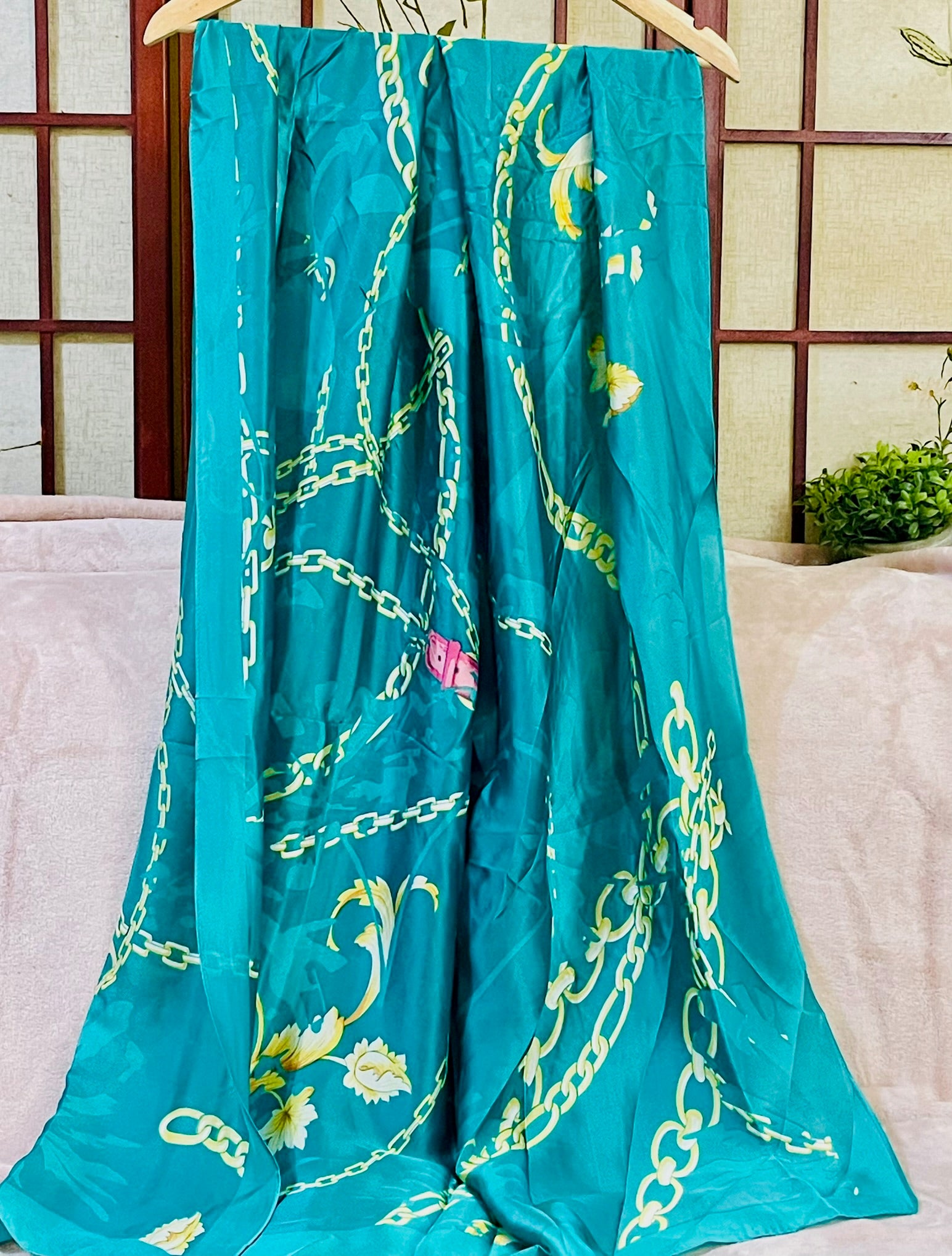 Silk Chain Scarf